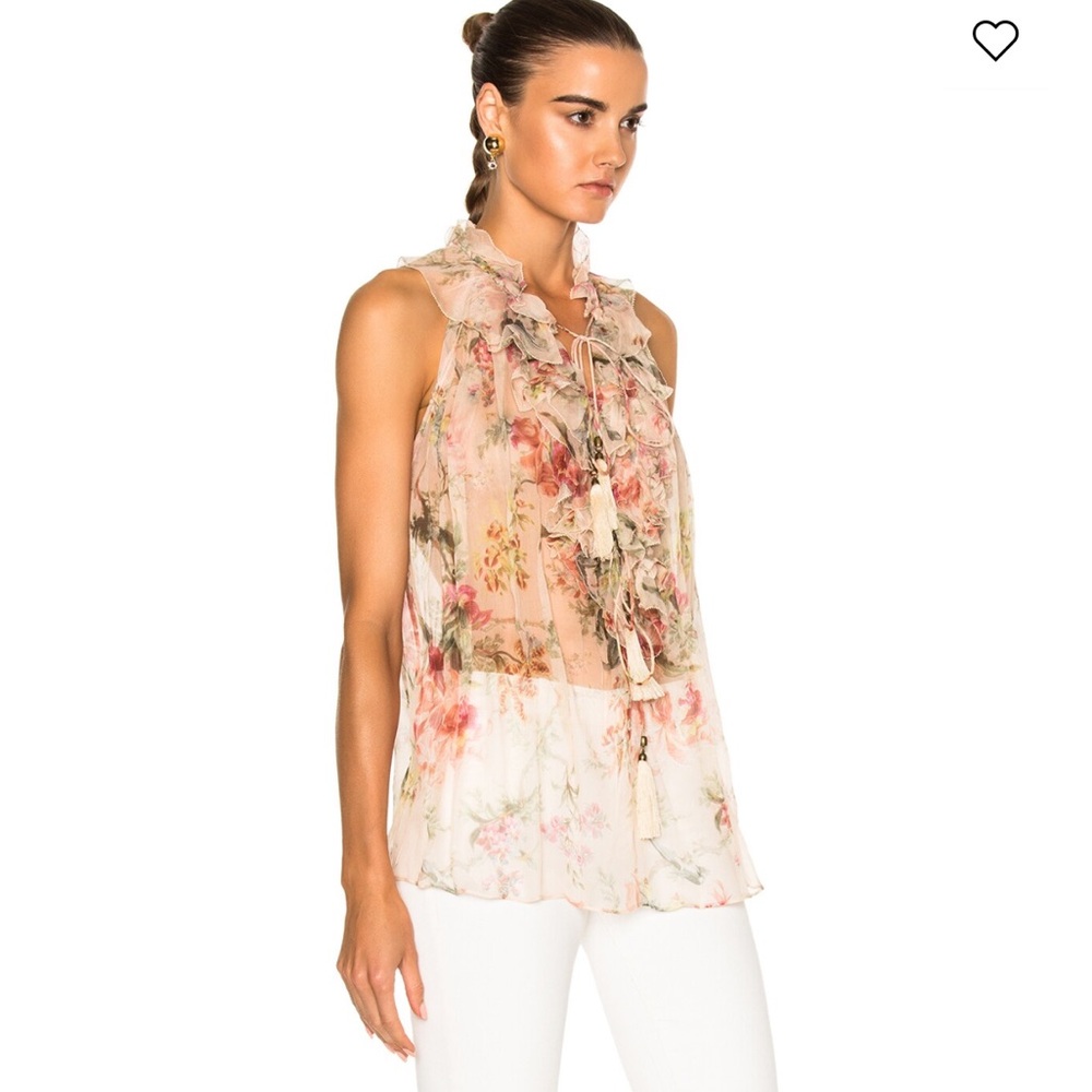 Zimmerman Mercer ruffle top size 2
